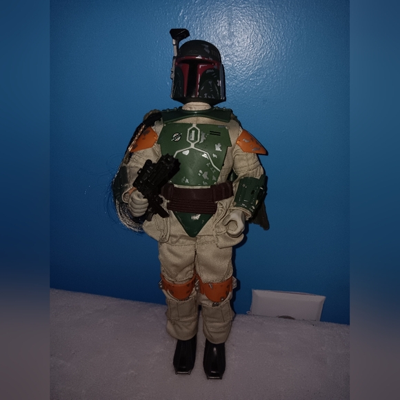Vintage 1998 Lucas Film LTD. Star Wars Action Collection BOBA FETT 12" Pre-owned - Picture 2 of 9